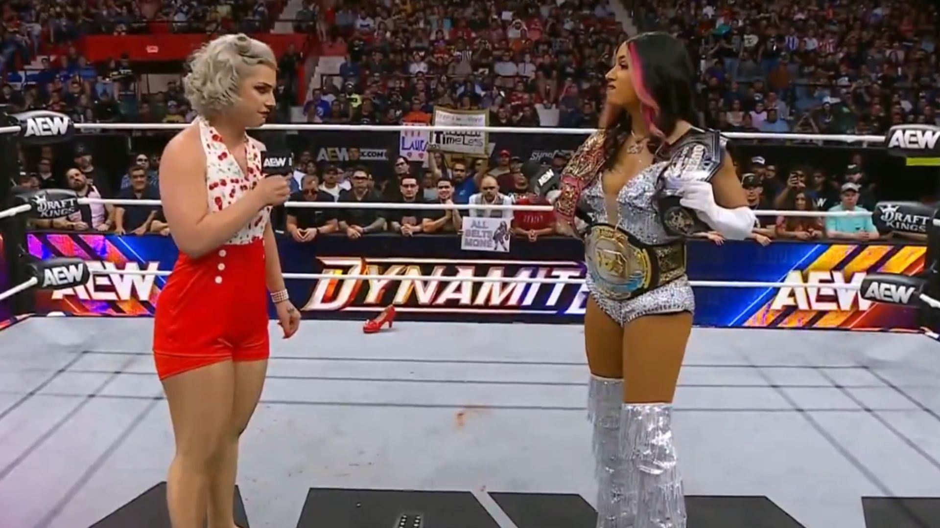 Toni Storm (left) and Mercedes Mone (right) [Image Credits: AEW&#039;s Facebook page]