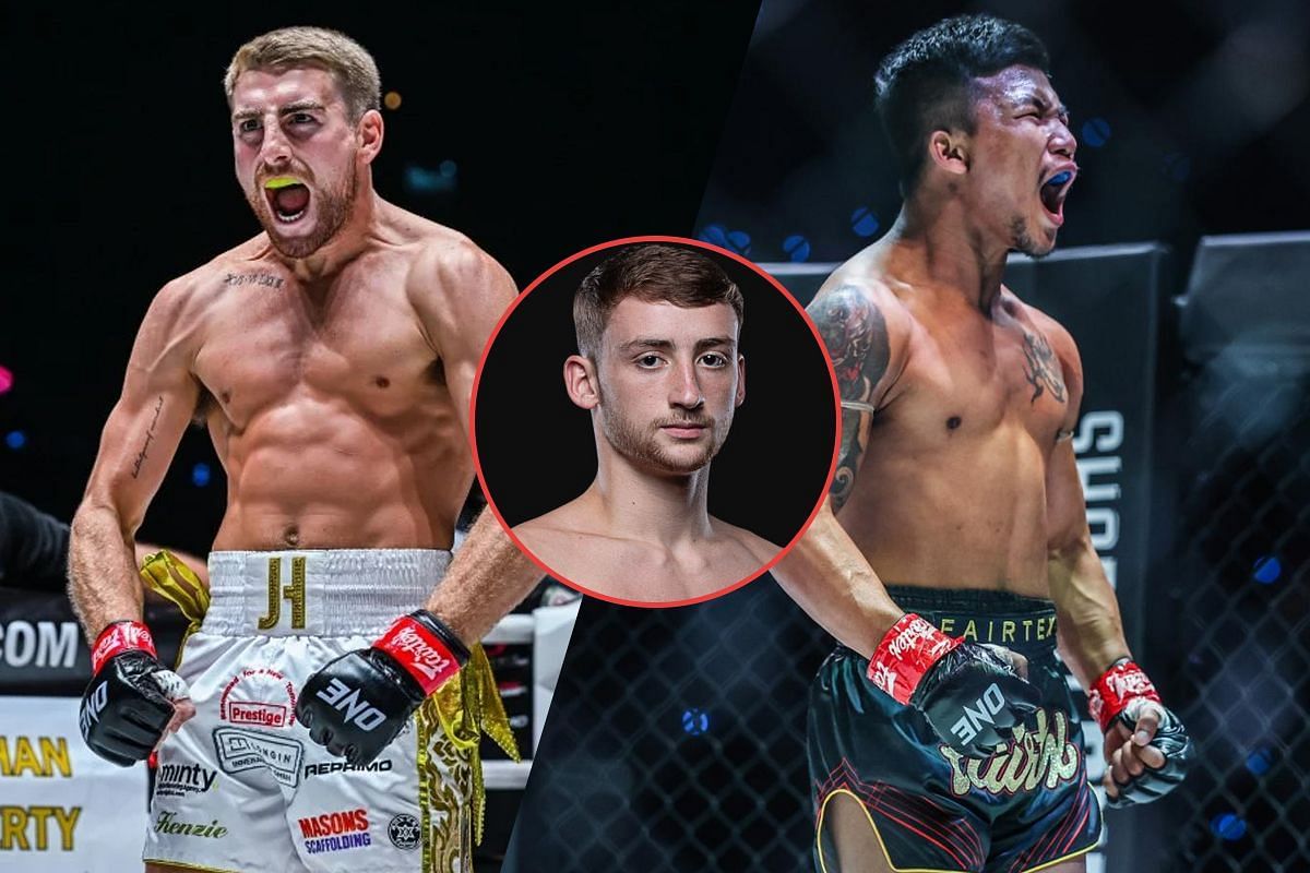 Jonathan Haggerty, Freddie Haggerty, Rodtang Jitmuangnon - Photo by ONE Championship