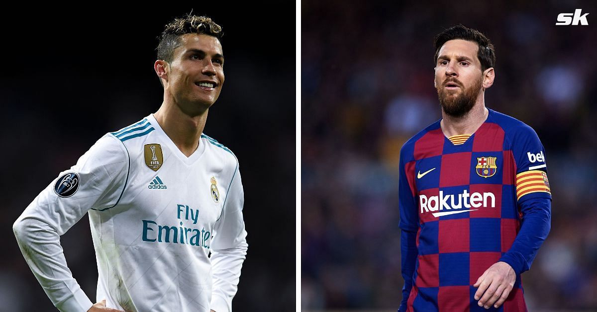 Cristiano Ronaldo (left) and Lionel Messi (right)