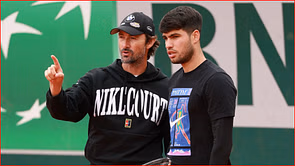 Absent from start of Carlos Alcaraz's grass season, coach Juan Carlos Ferrero set for quick reunion with Spaniard