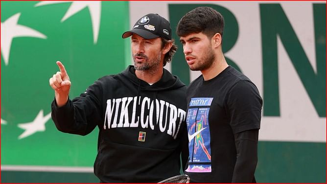 Absent from start of Carlos Alcaraz's grass season, coach Juan Carlos Ferrero set for quick reunion with Spaniard