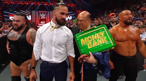 If you blinked, you might have missed Seth Rollins' appearance on RAW. (Image Credit: WWE on X).