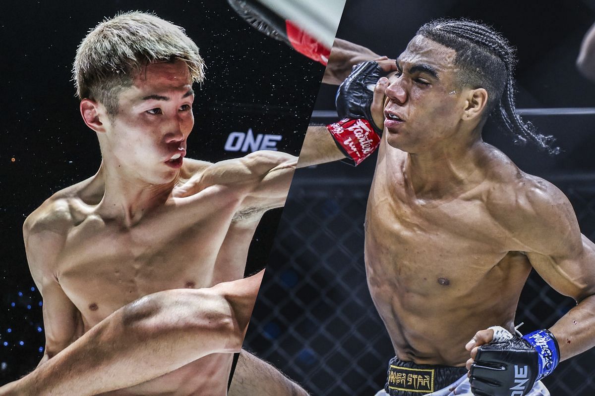 Taiki Naito and Johan Estupinan - Photo by ONE Championship