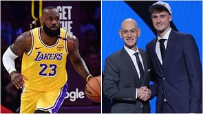 Michael Jordan's ex-teammate Ron Harper clowns LeBron James for making Cooper Flagg's NBA draft moment about himself