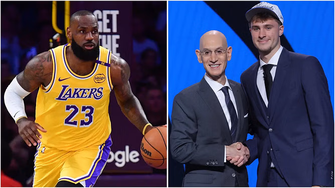 Michael Jordan's ex-teammate Ron Harper clowns LeBron James for making Cooper Flagg's NBA draft moment about himself