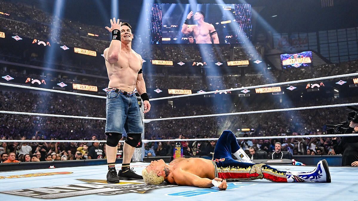 John Cena vs. Cody Rhodes. (Photo: WWE.com)