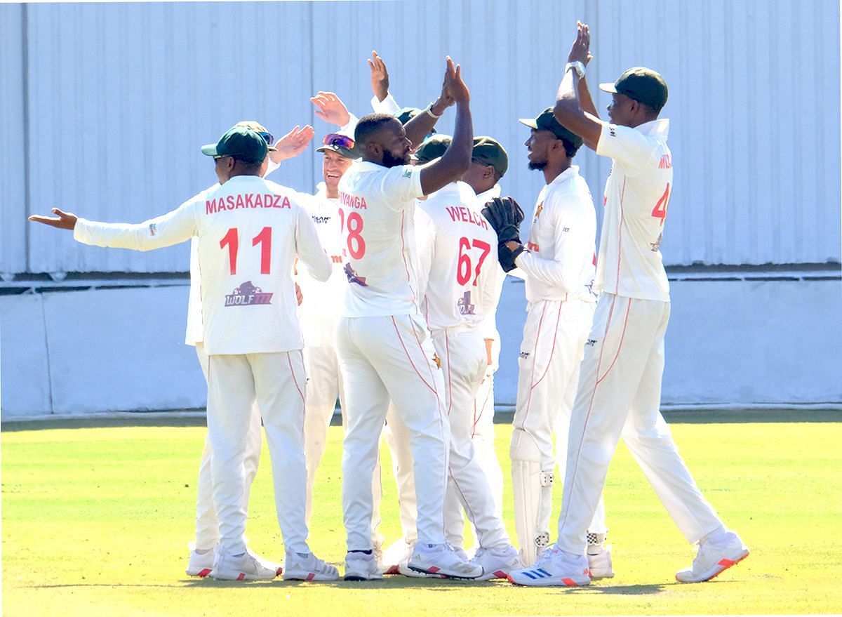 Zimbabwe national cricket team. (Credits: Zimbabwe cricket X)
