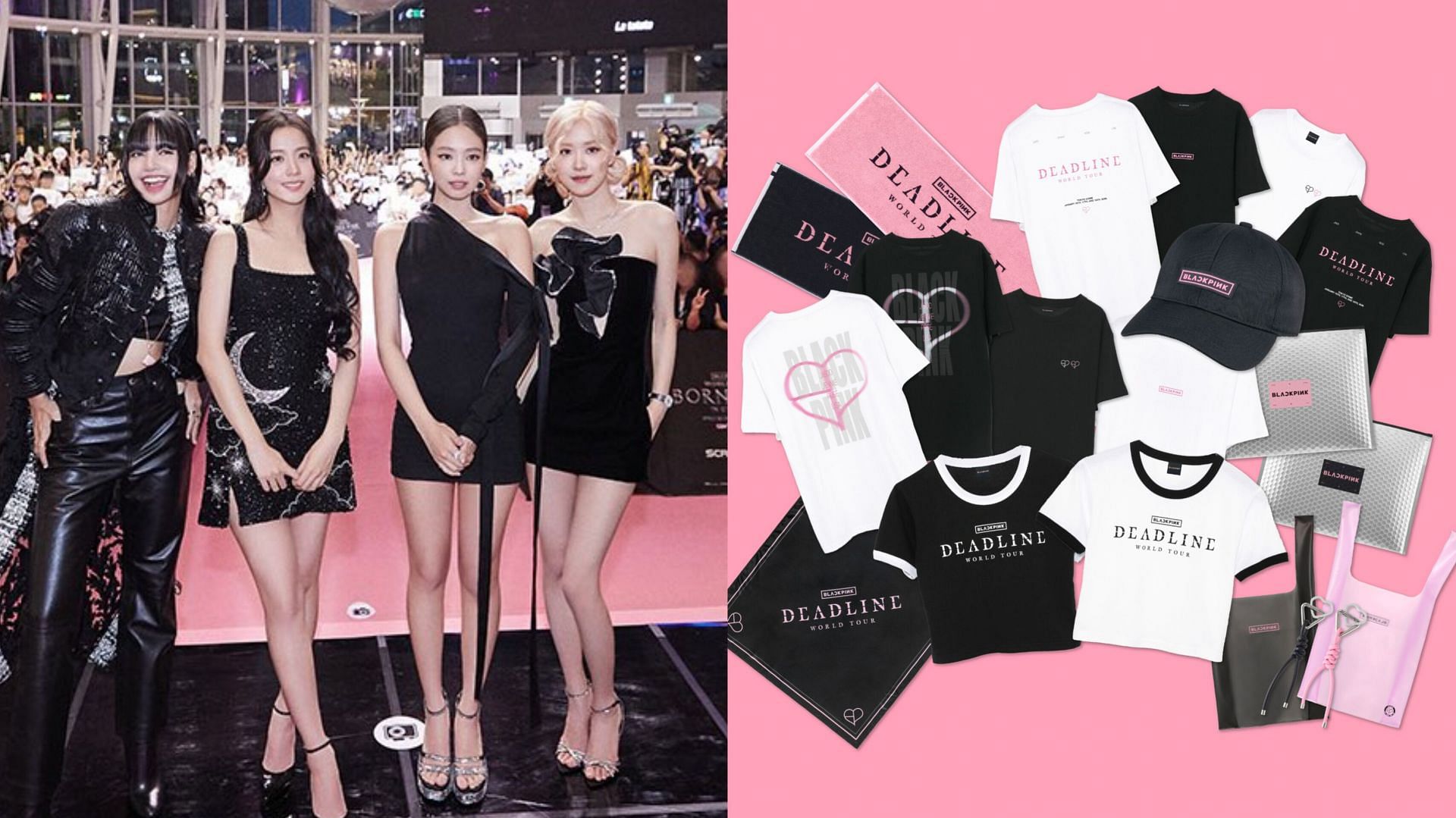 BLACKPINK DEADLINE tour merch sparks fans