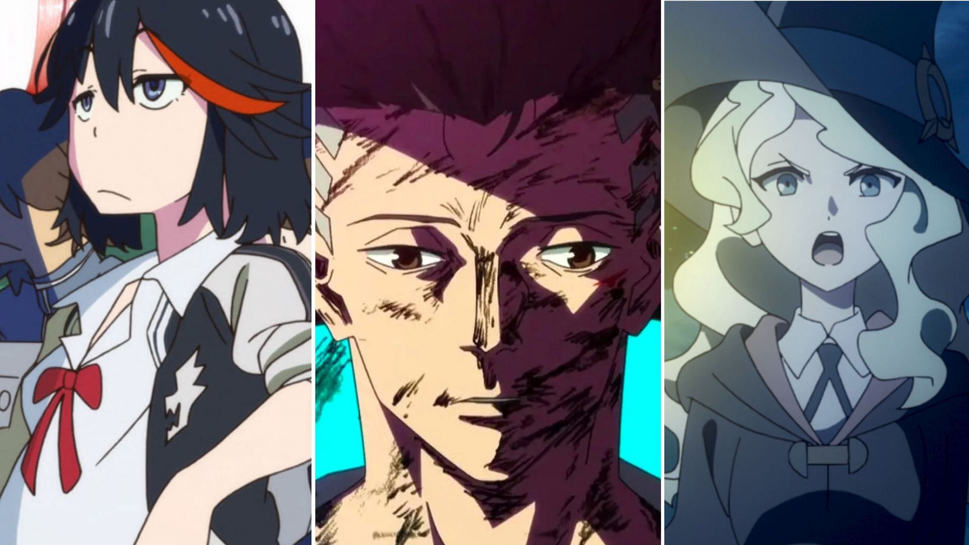 Kill la Kill, Cyberpunk: Edgerunners, Little Witch Academia