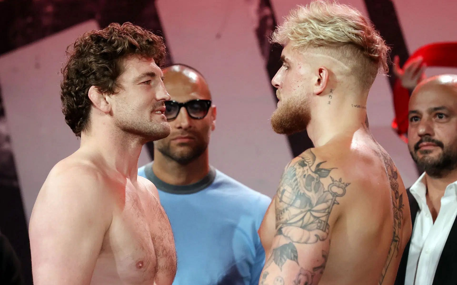 Jake Paul (right) is ready to help Ben Askren (left). [Image courtesy: Getty]