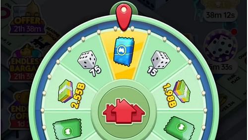 You can get an extra free spin during Wheel Boost event (Image via Scopely)