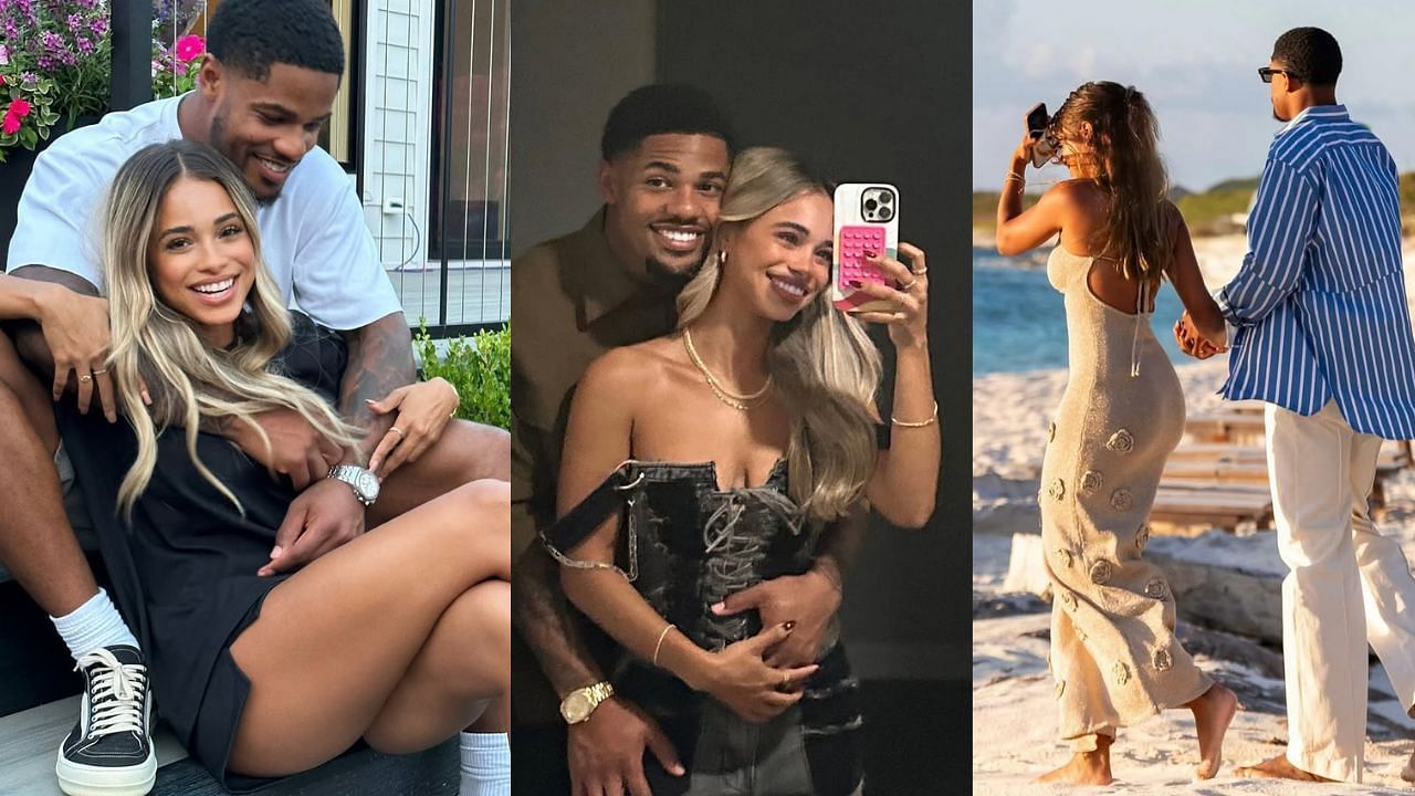 Sterling Shepard proposes to girlfriend Carolyn Estephany 2 years after finalizing divorce with supermodel Chanel Iman