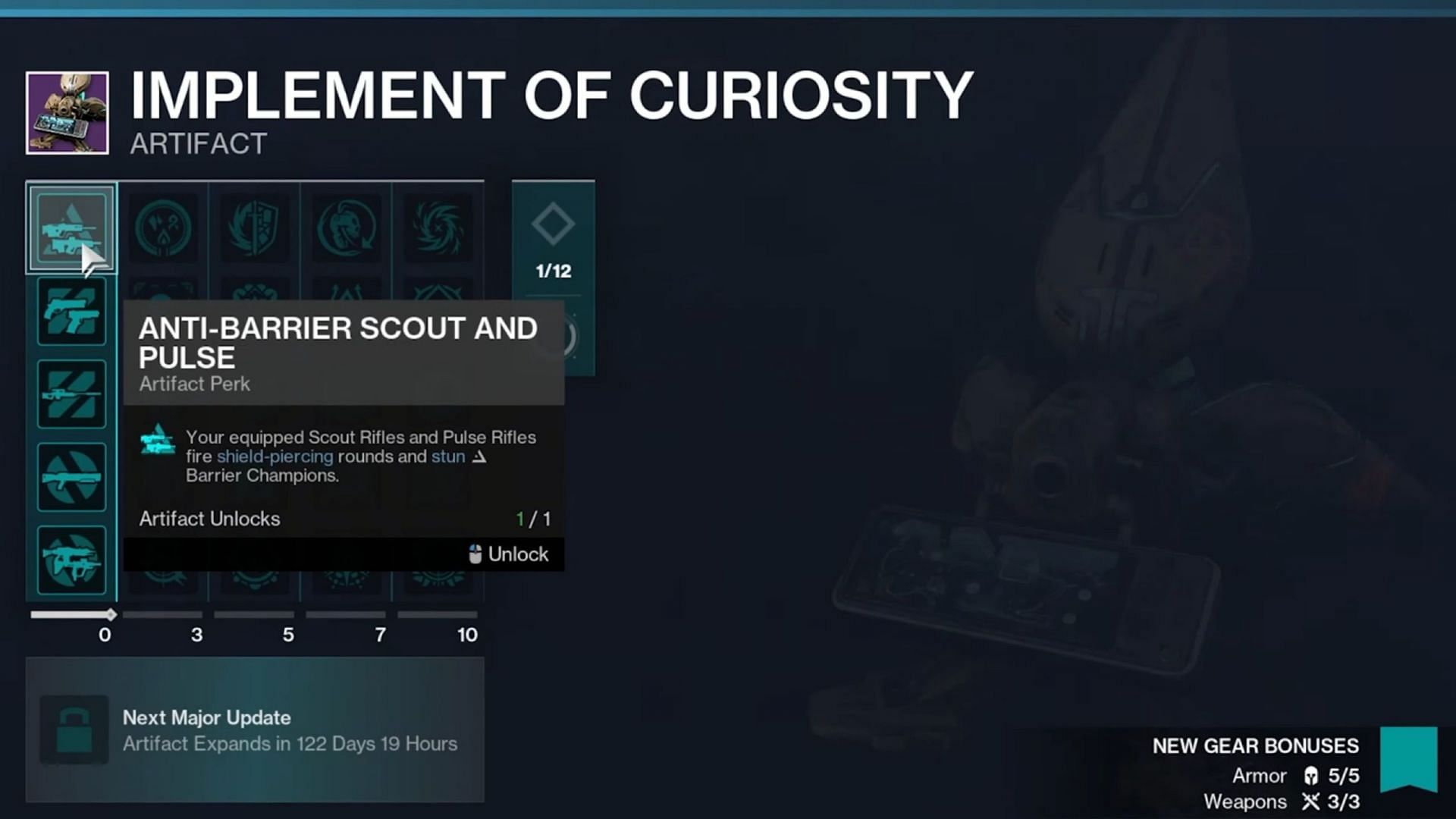 Implement of Curiosity (Image via Bungie) 
