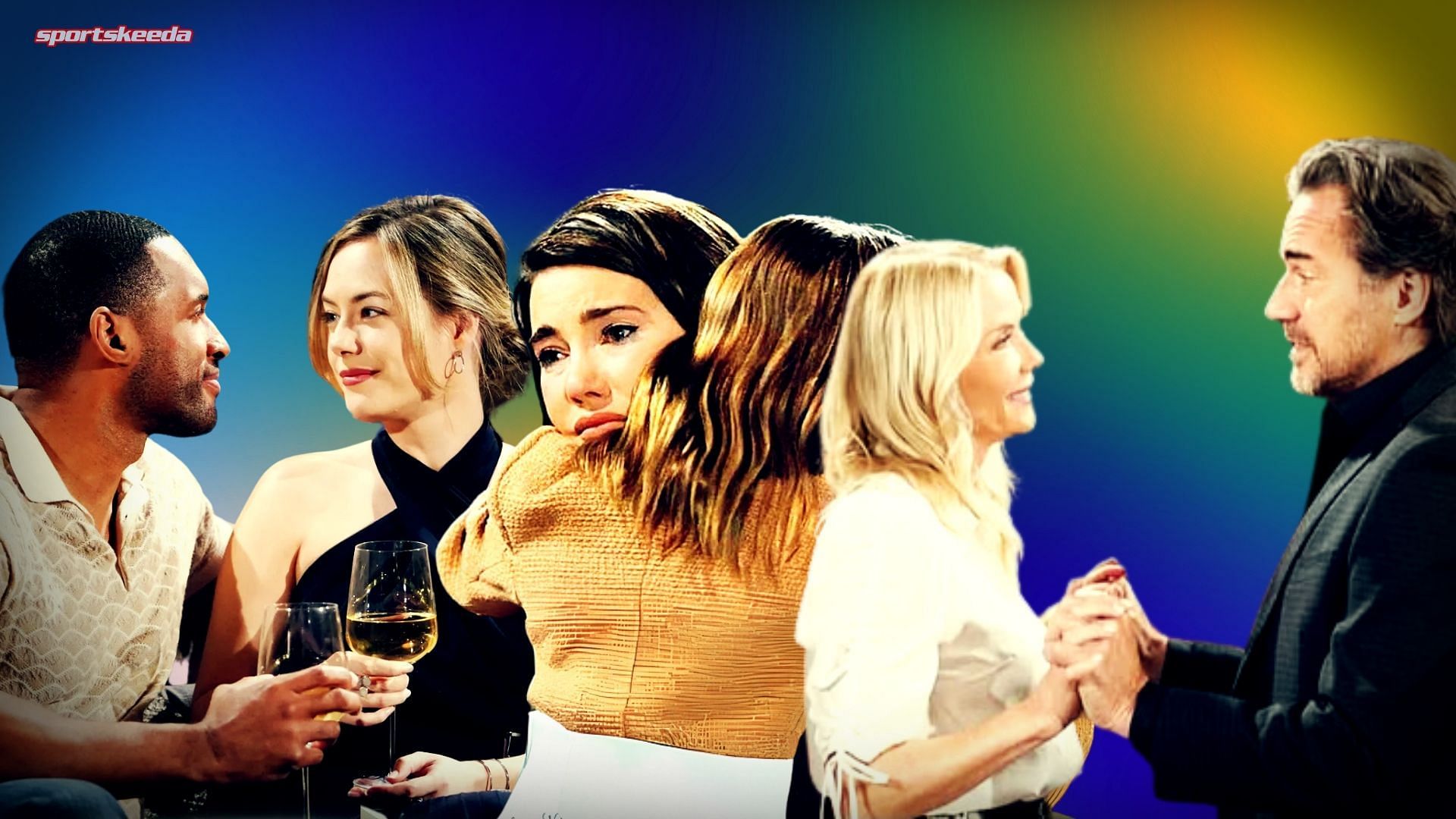 A still from The Bold and The Beautiful (Custom cover edited by Sportskeeda, images via CBS)