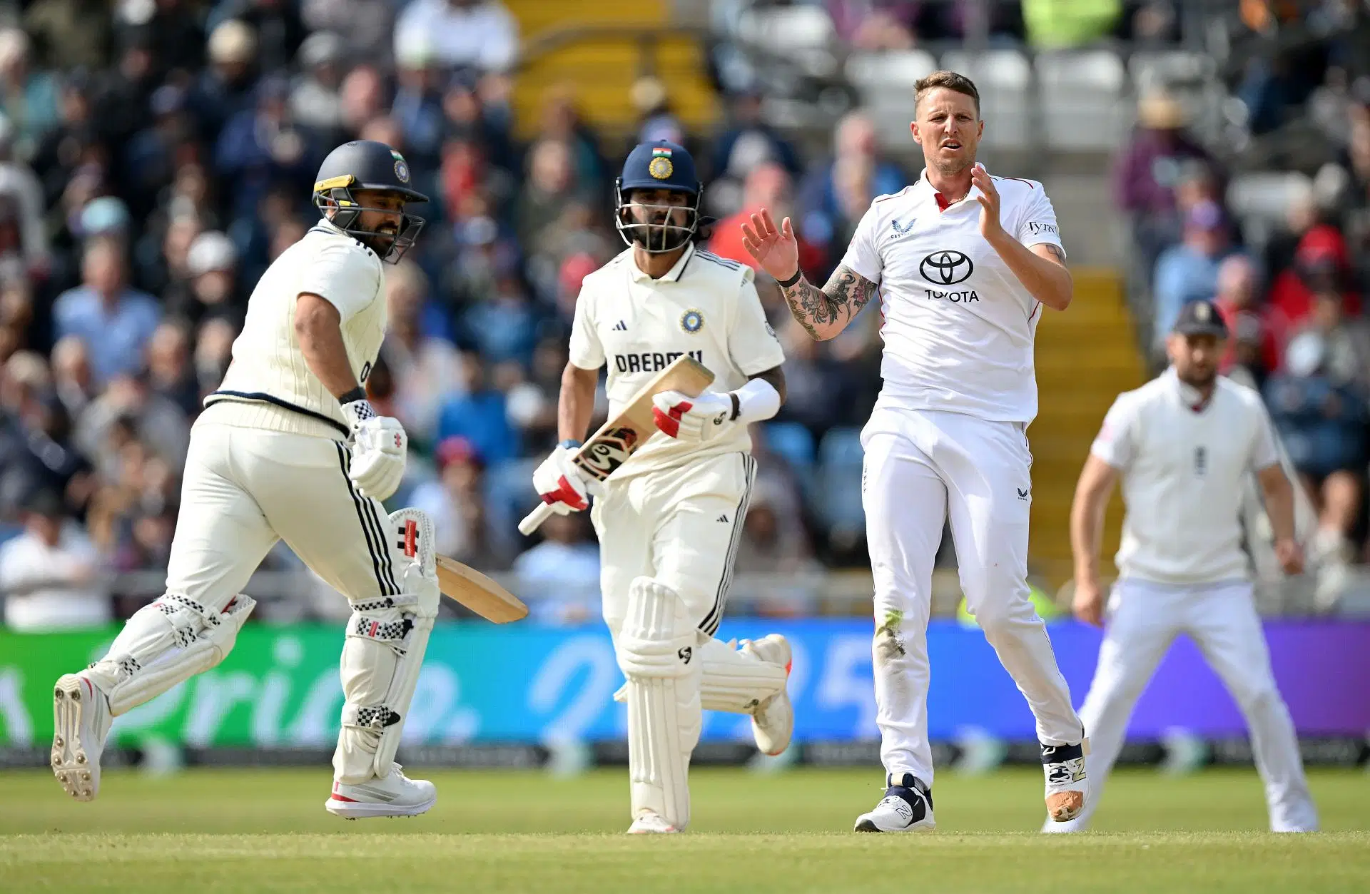 England v India - 1st Rothesay Test Match: Day Four - Source: Getty