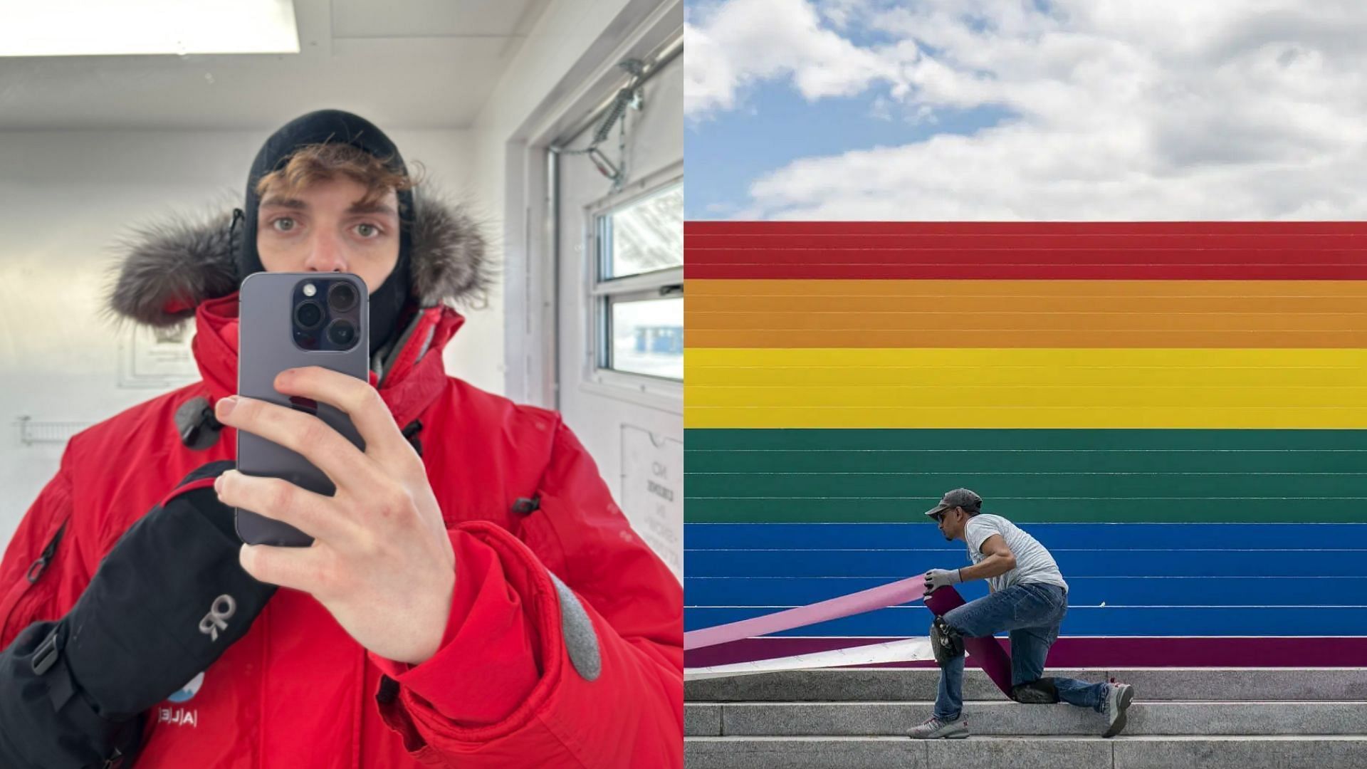 The internet reacts to Dream decision to keep it low-key this Pride Month (Images via @dreamwastaken/X, Getty)