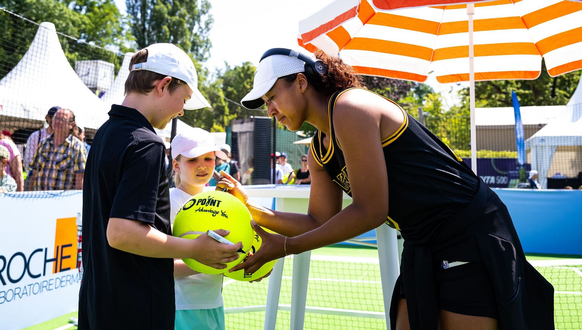 Osaka at the Previews - Berlin Tennis Open by Hylo - Source: Getty