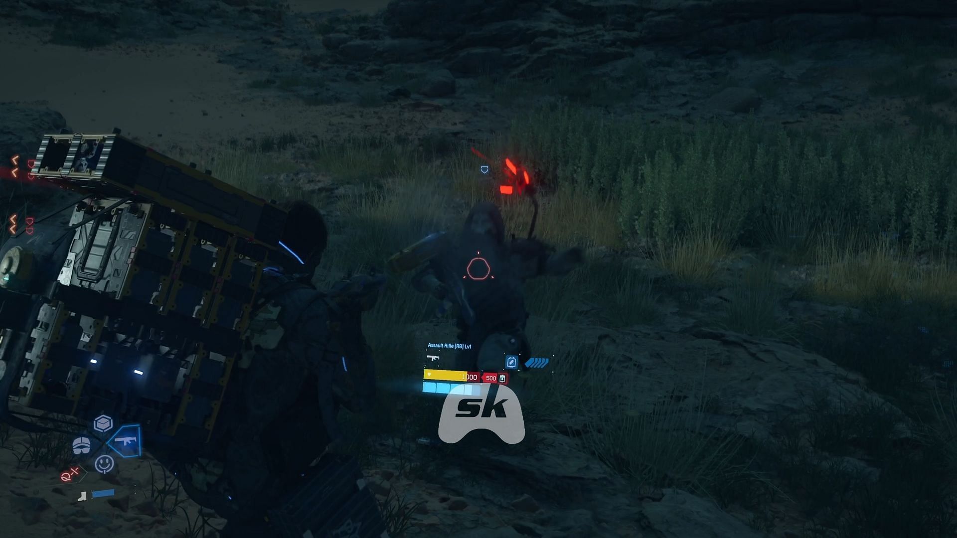 A guide to dispose of corpse in Death Stranding 2 (Image via Sportskeeda Gaming / Sony Interactive Entertainment)