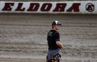 Ty Dillon before the NASCAR Camping World Truck Series Mudsummer Classic practice at Eldora Speedway. Source: Getty