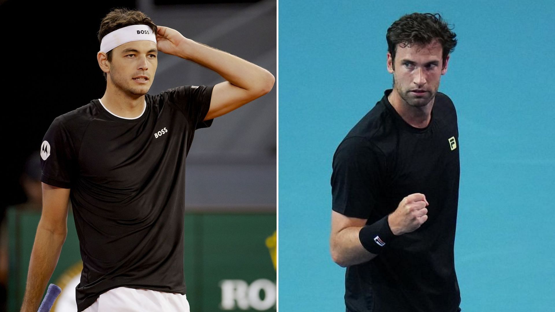 Taylor Fritz vs Quentin Halys - Image Source - Getty 