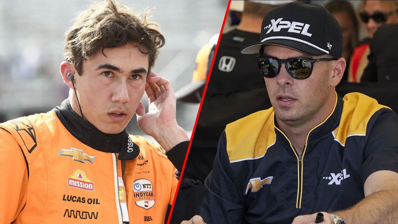 Nolan Siegel and Scott McLaughlin | Image via Getty