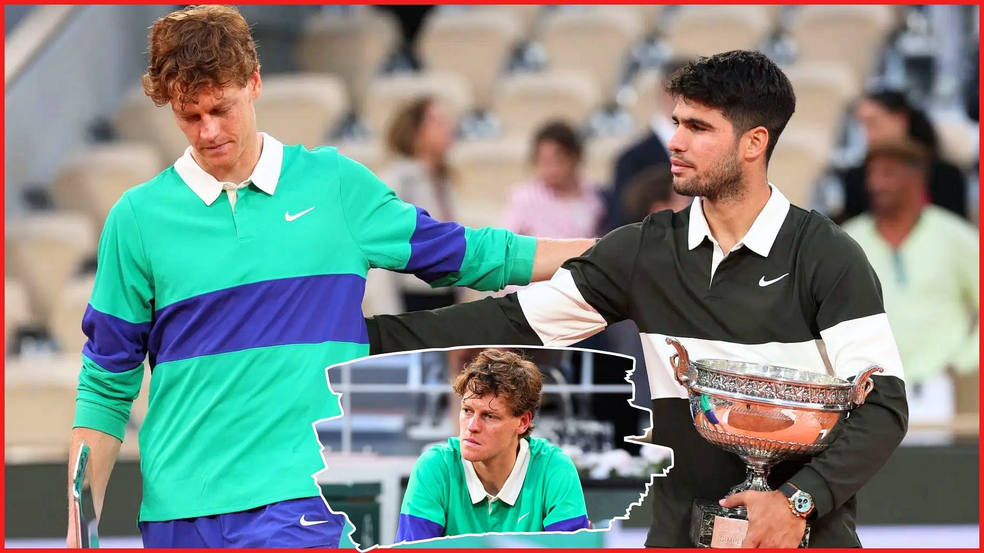 Jannik Sinner Carlos Alcaraz French Open