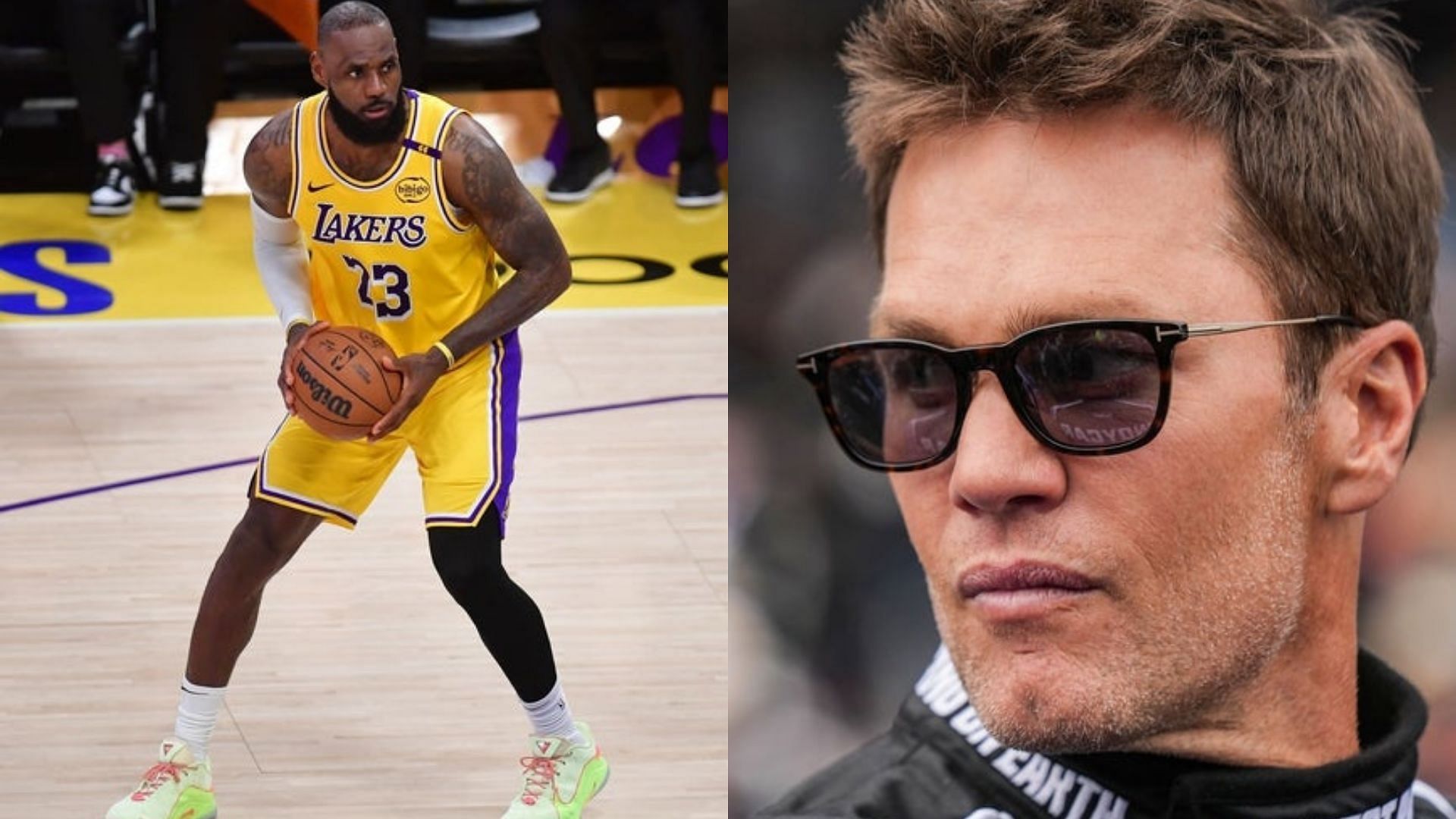 Tom Brady shouts out LeBron James (Image Source: IMAGN)