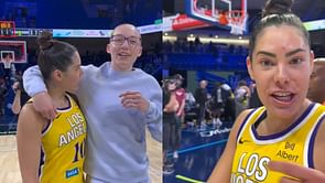 Kelsey Plum can’t believe Paige Bueckers after comical exchange: “Rookies talking s**t is crazy”