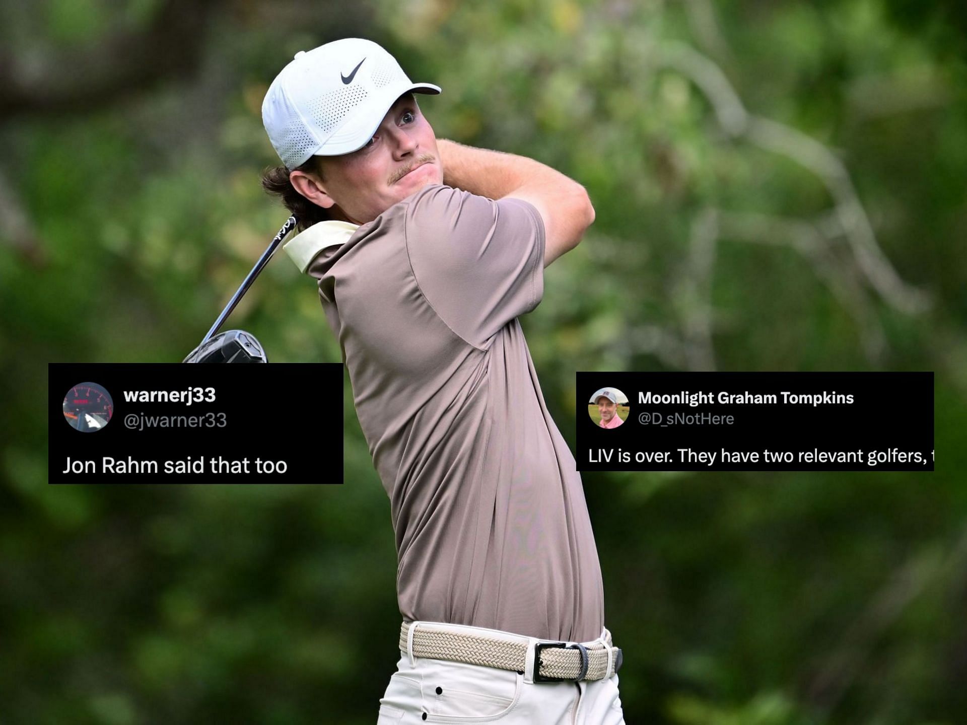 Luke Clanton makes professional debut at the RBC Canadian Open 2025 (Image Source: Getty, x@jwarner33, x@D_sNotHere))