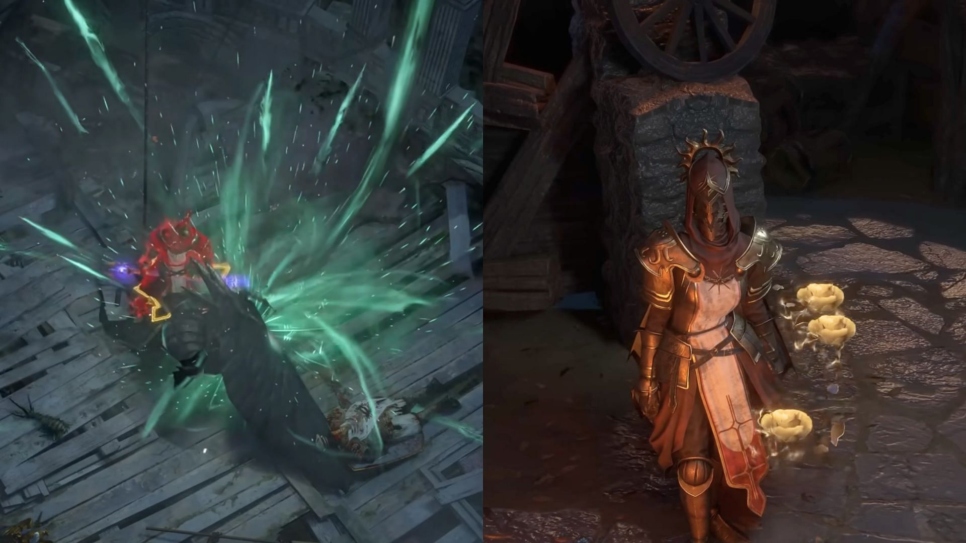Syndicate&rsquo;s Demise Finisher and Rose Charge Effect (Image via Grinding Gear Games)
