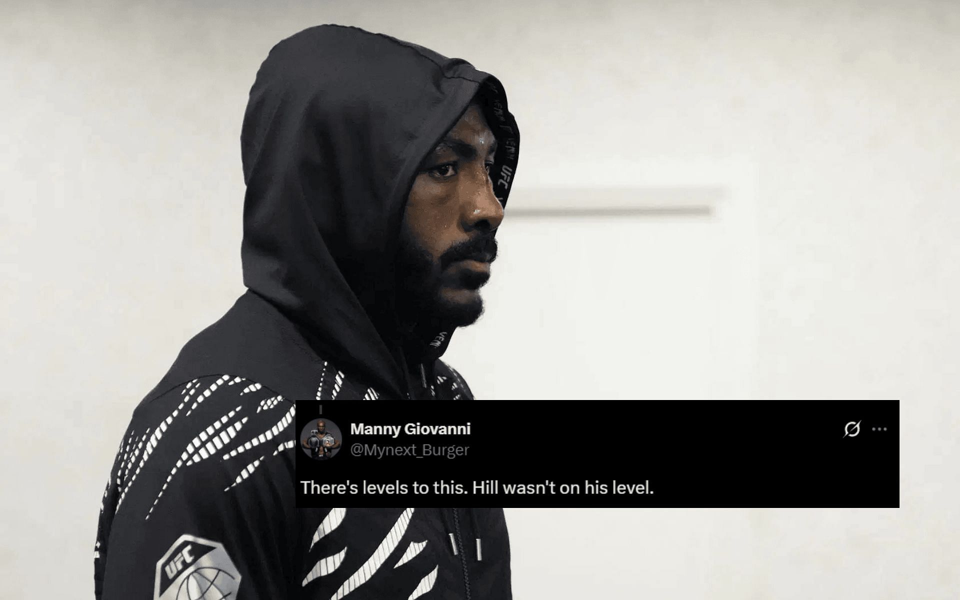 Fans react to Khalil Rountree Jr. revealing existing injury amid UFC Baku fight. [Image courtesy: Getty]