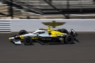 Alexander Rossi drives his No. 20 Chevy at the 109th Running of the Indianapolis 500 - Practice and Previews - Source: Getty