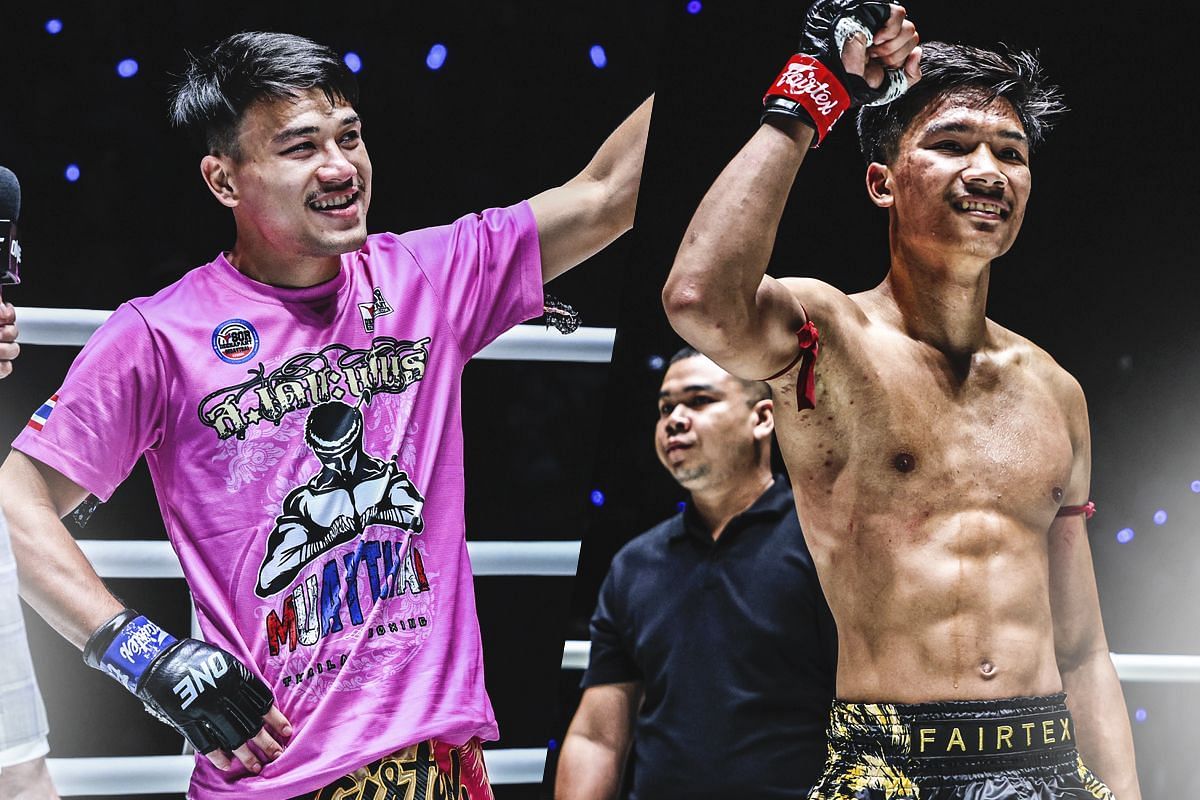 Jaosuayai (left) Aliff (right) [Photos via: ONE Championship]
