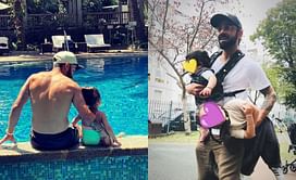 "He looks like my brother"- Anushka Sharma shares daughter Vamika's adorable Father's Day note for Virat Kohli [In Picture]