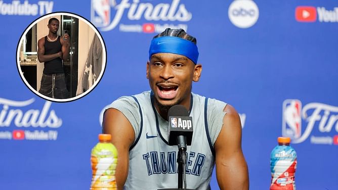 Shai Gilgeous-Alexander gets 'chef’s kiss' from brother as Thunder star pays ultimate tribute ahead of NBA Finals