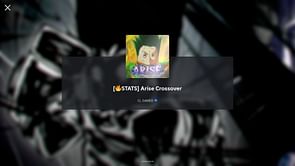 Arise Crossover Stats guide