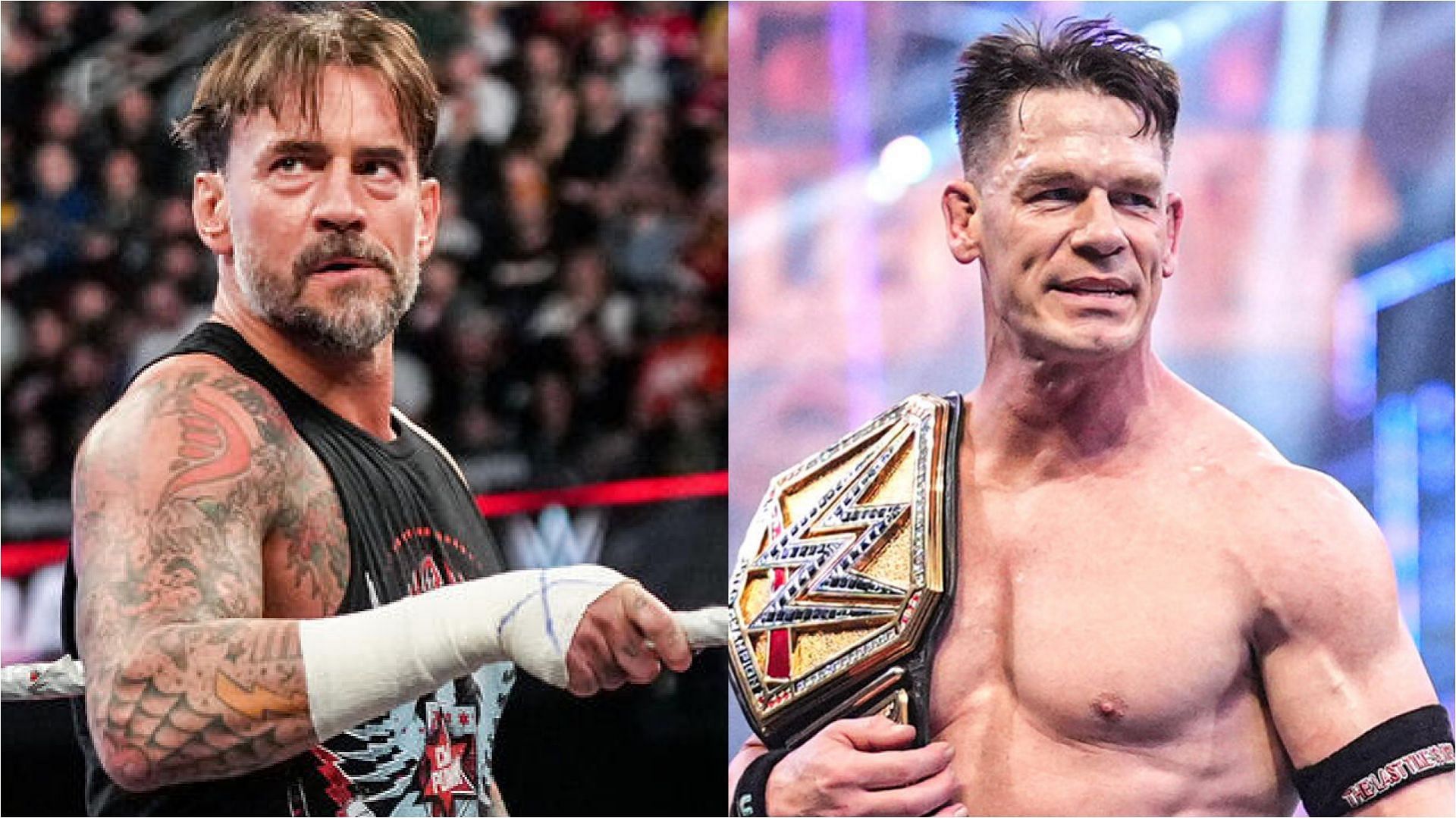 CM Punk and John Cena