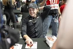 Santino Ferrucci shares his emotions after career-best IndyCar podium at Detroit GP