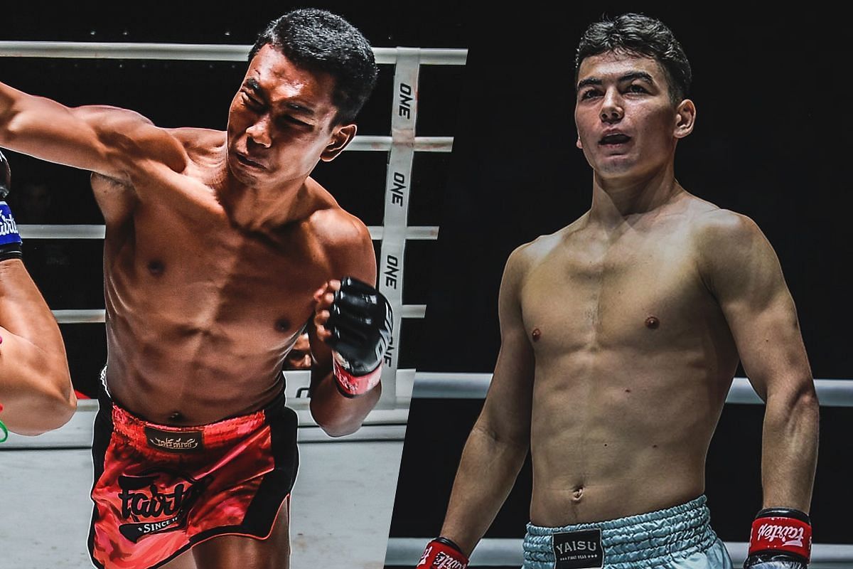 Petsukumvit (L) and Aslamjon Ortikov (R) | Image by ONE Championship