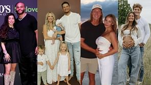 Here's how NFL stars' partners, Brittany Mahomes, Sarah Jane Ramos, Marissa Lawrence and Katya Kuropas celebrated Father’s Day