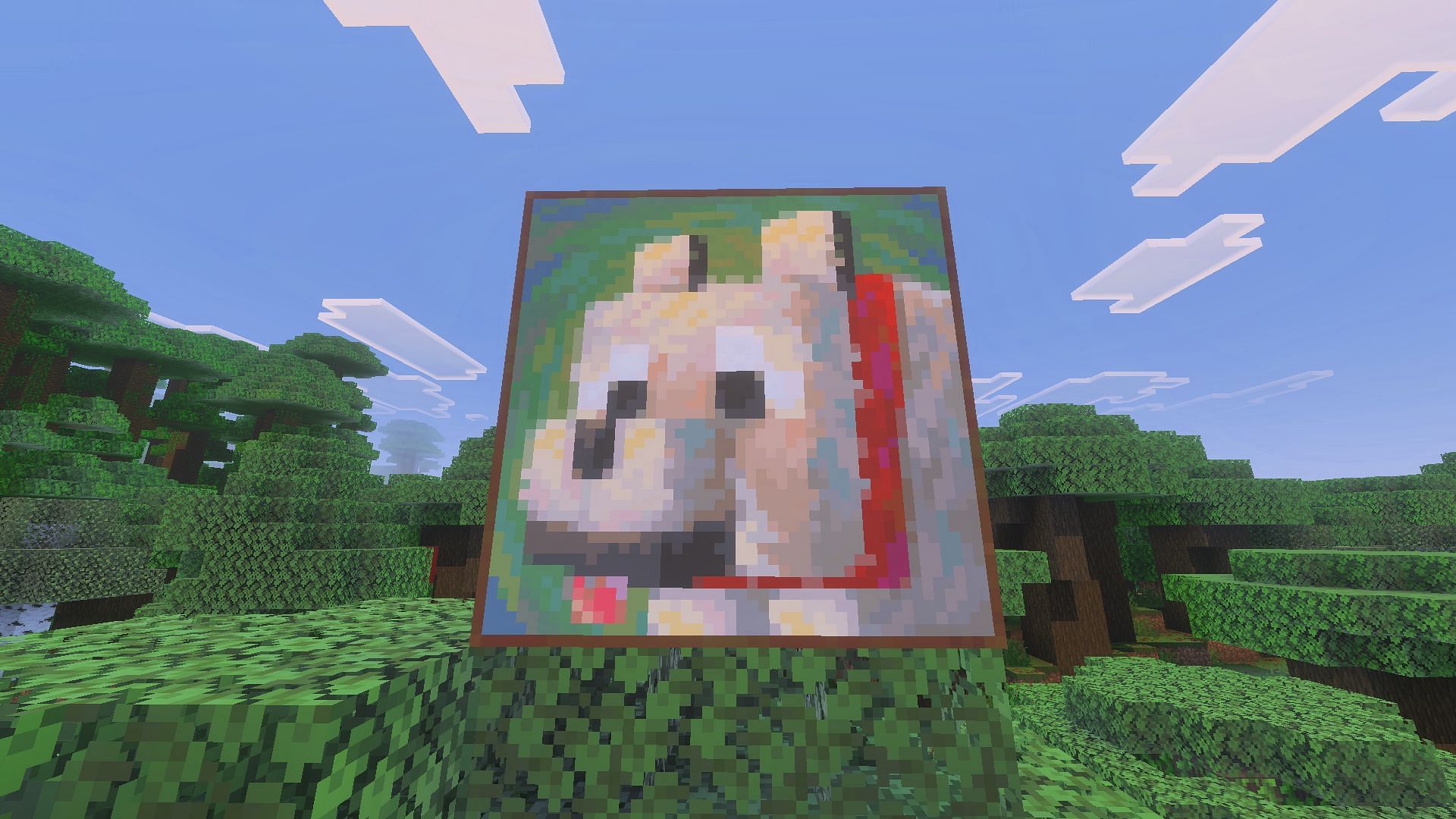 Minecraft Bedrock update painting