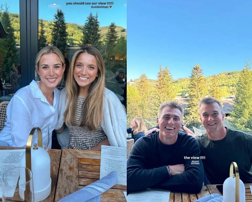 Izzy Nix shares looks on the sweet mountains of Double Date with Bo, Sam Ehlinger and CAMI (IG/@IZZYSMOKENIX)
