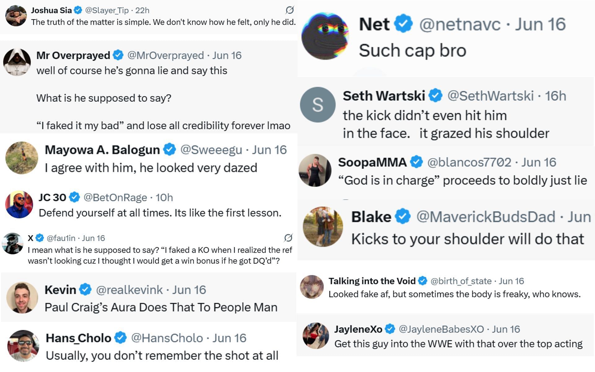 Fan reactions. [Screenshots courtesy: @ChampRDS on X]