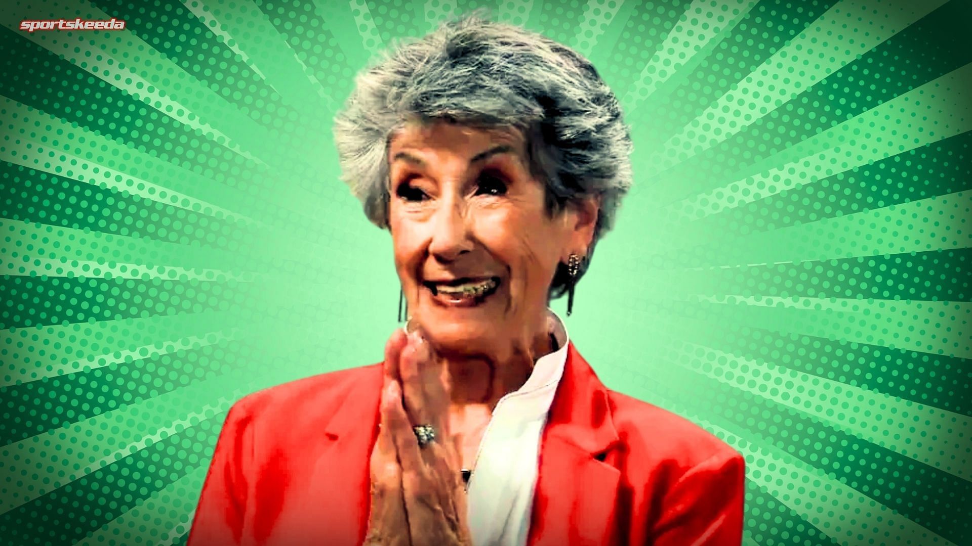 Ellen Travolta as Gloria Cerullo on General Hospital (Custom cover edited by Sportskeeda, Original image via ABC/@General Hospital)