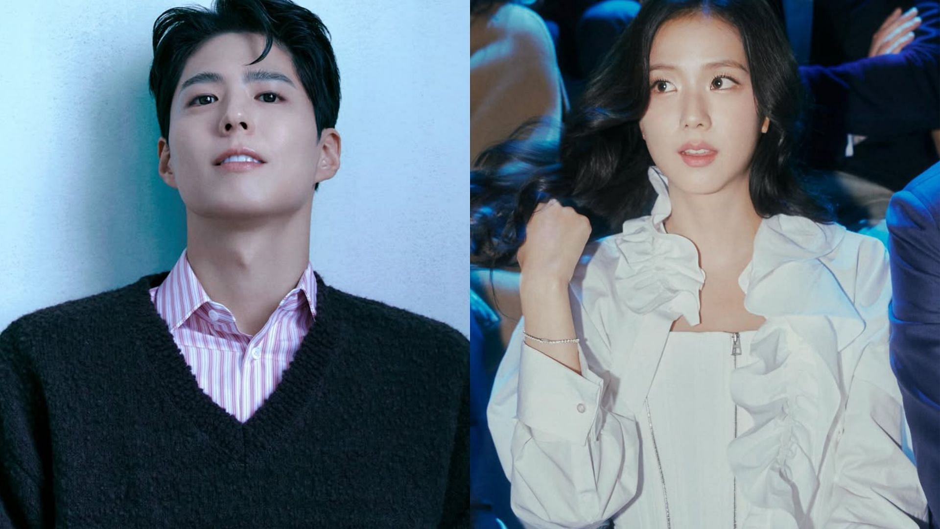 Park Bo-gum and BLACKPINK&rsquo;s Jisoo (Image via Instagram/@bogumm, @sooyaaa__)