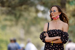 Brooks Koepka’s wife Jena Sims reveals why her favorite custom printed Nike shirt stays in the closet