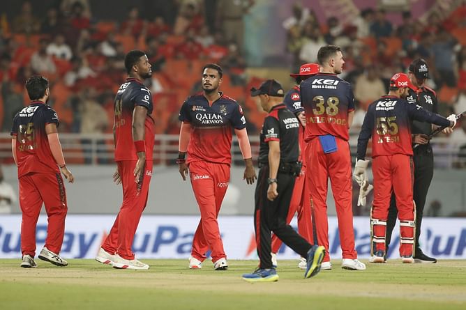 Bride and groom showcase RCB jersey at Nepal wedding ahead of IPL 2025 final vs PBKS [In Pictures]