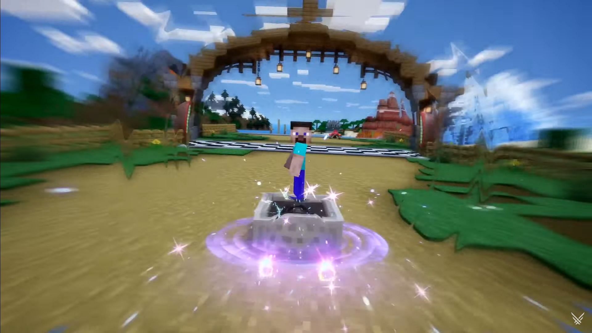 Minecraft x Sonic collaboration