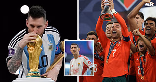 "That's what I take with me" - Di Maria responds when asked to choose GOAT after playing with Cristiano Ronaldo, Lionel Messi and others
