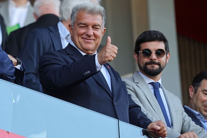 Joan Laporta begs Barcelona star to leave club as soon as possible to make way for new signing: Reports